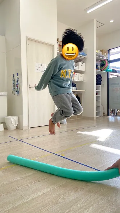 放課後等デイで大縄跳び練習法