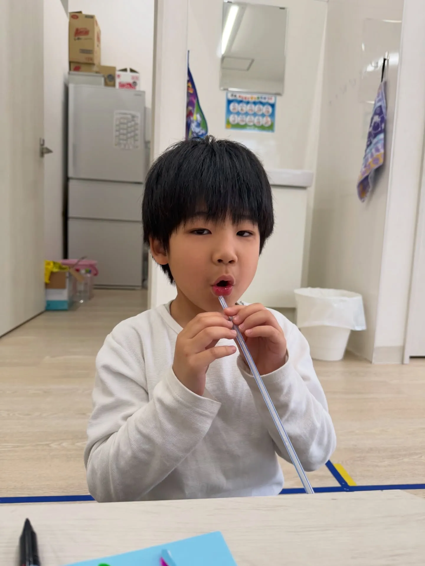 鯉のぼりを作成しました🎏ほとんど制作の様子を見られていないた...
