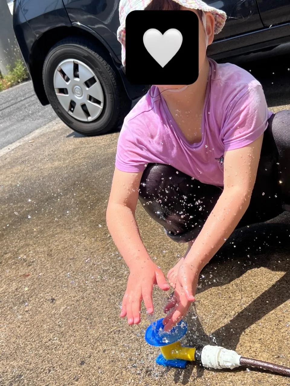 今日は児発のお友達と水遊びをしました🌈